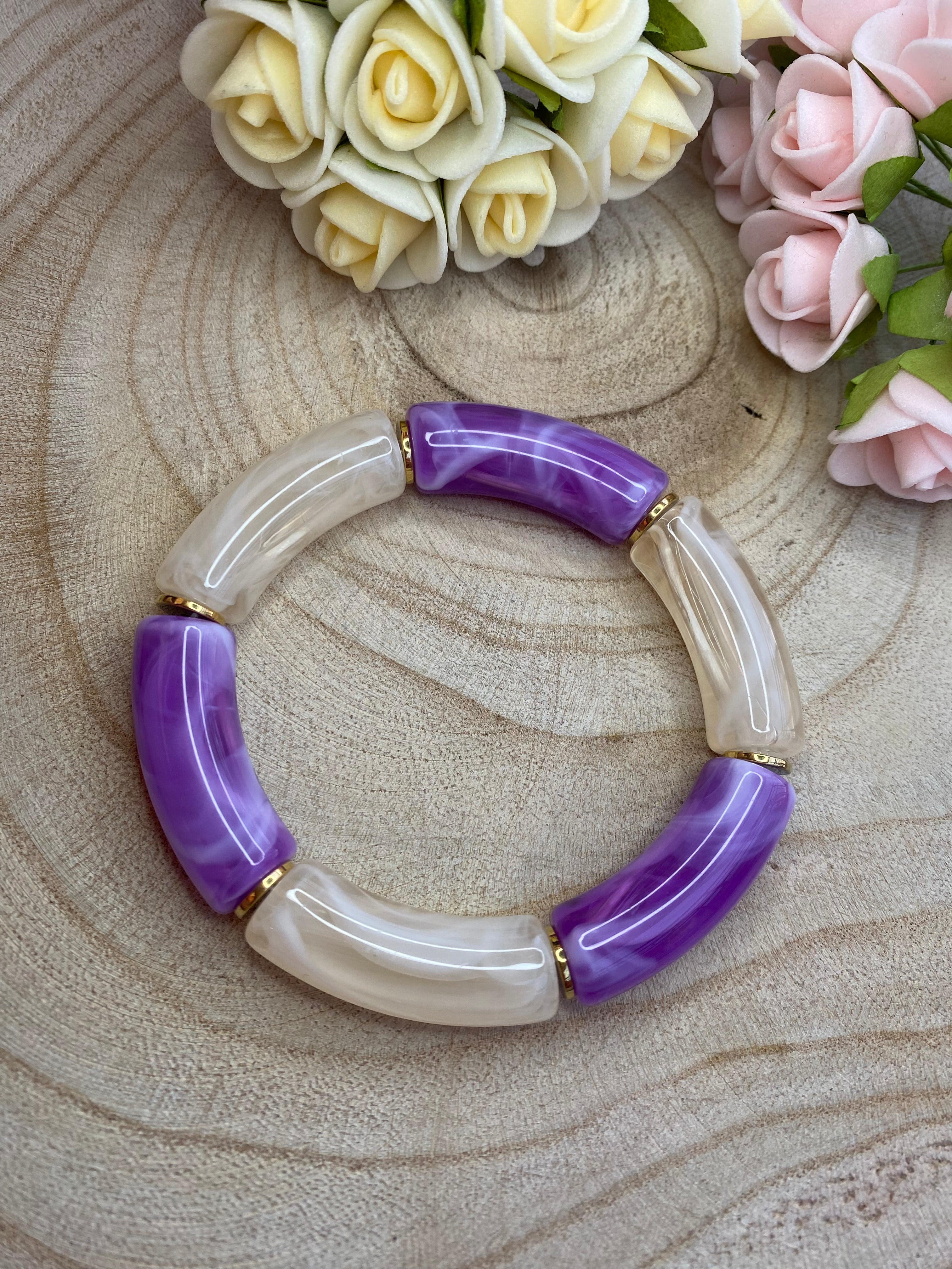 Bracelet Leeyah violet