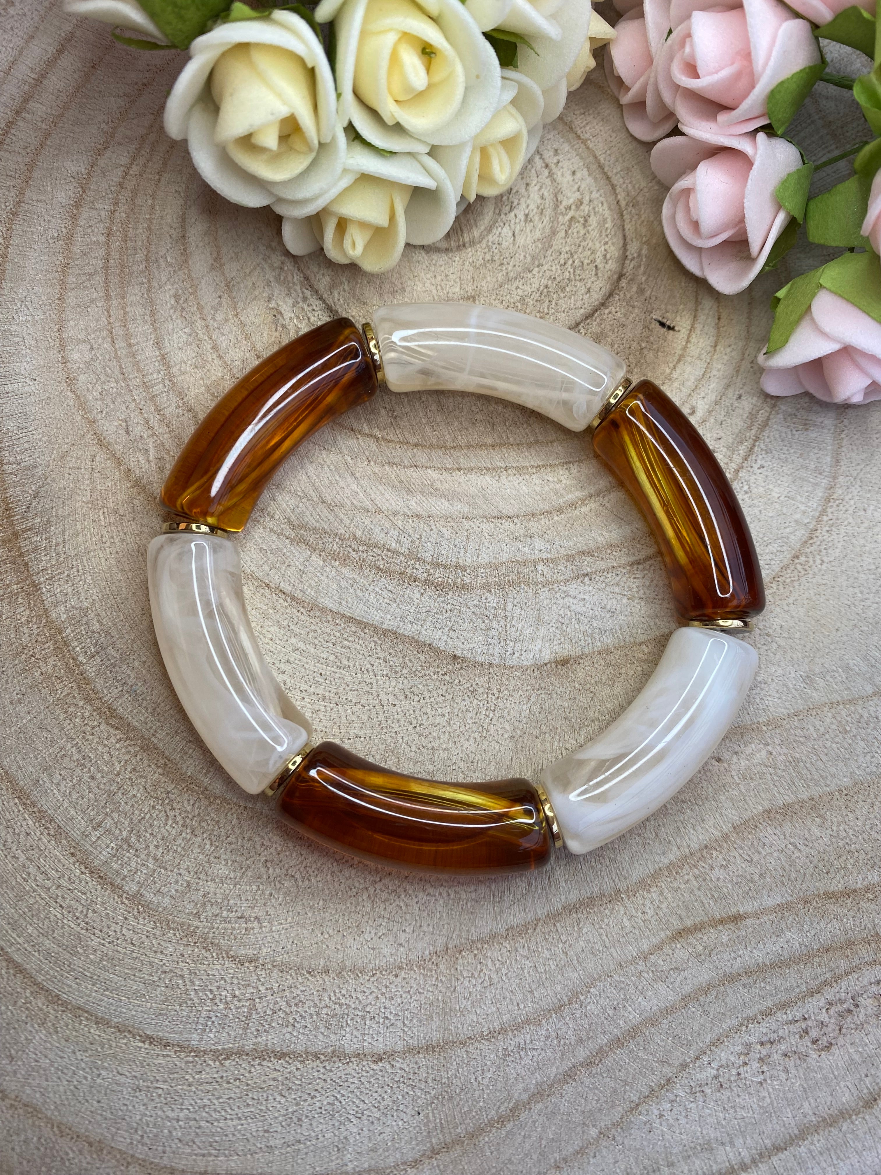 Bracelet Leeyah marron