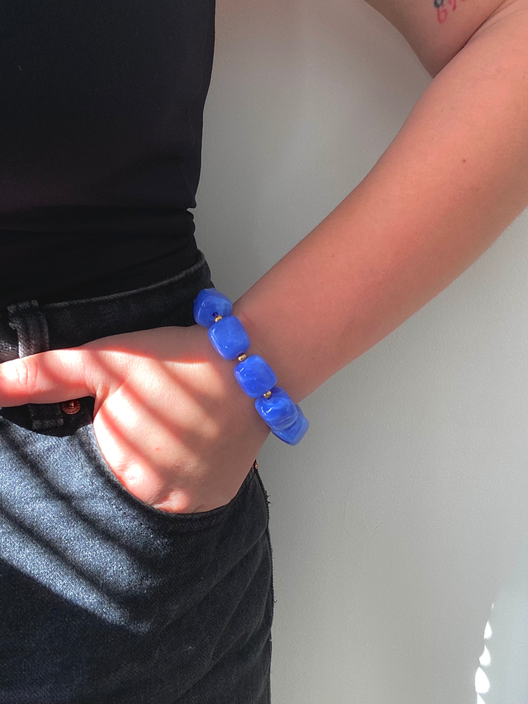 Bracelet Eugenie - bleu