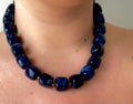 Collier Eugenie - bleu nuit
