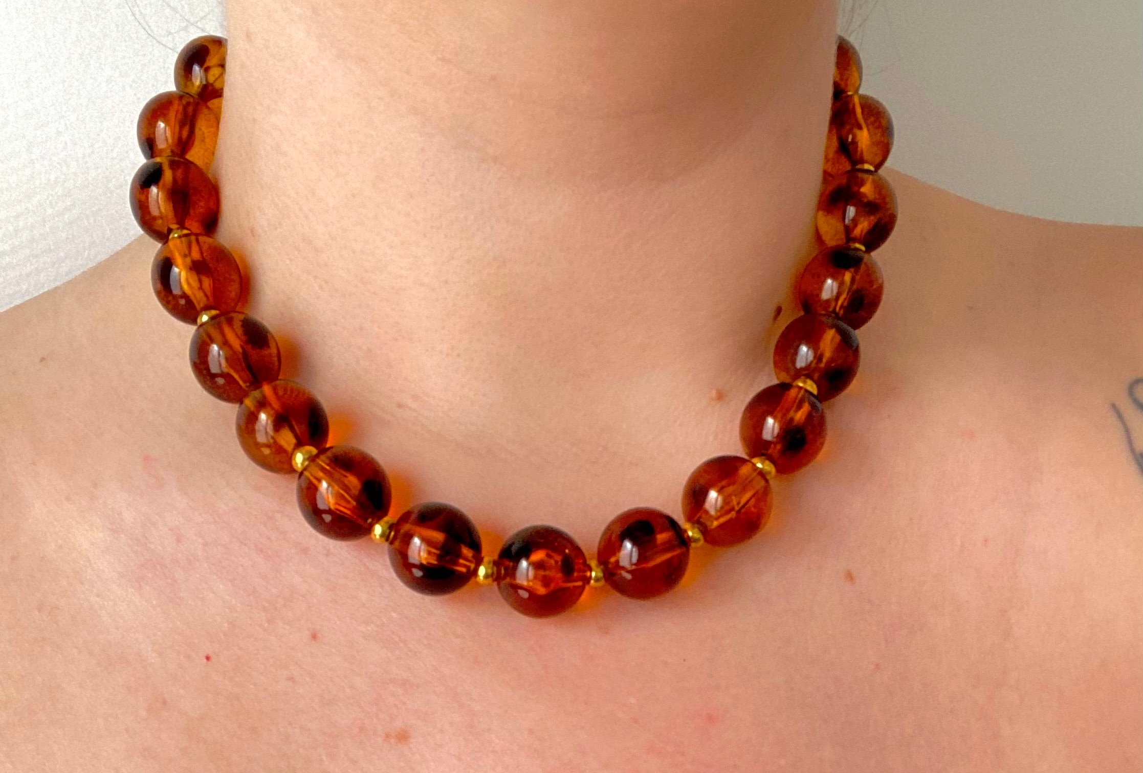 Collier Alexia - léopard