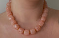 Collier Eugenie - rose pâle