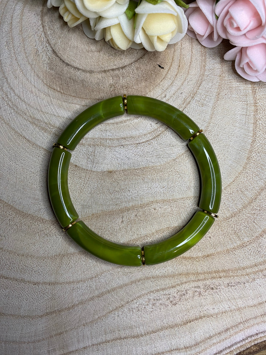 Bracelet Emmy - Olive
