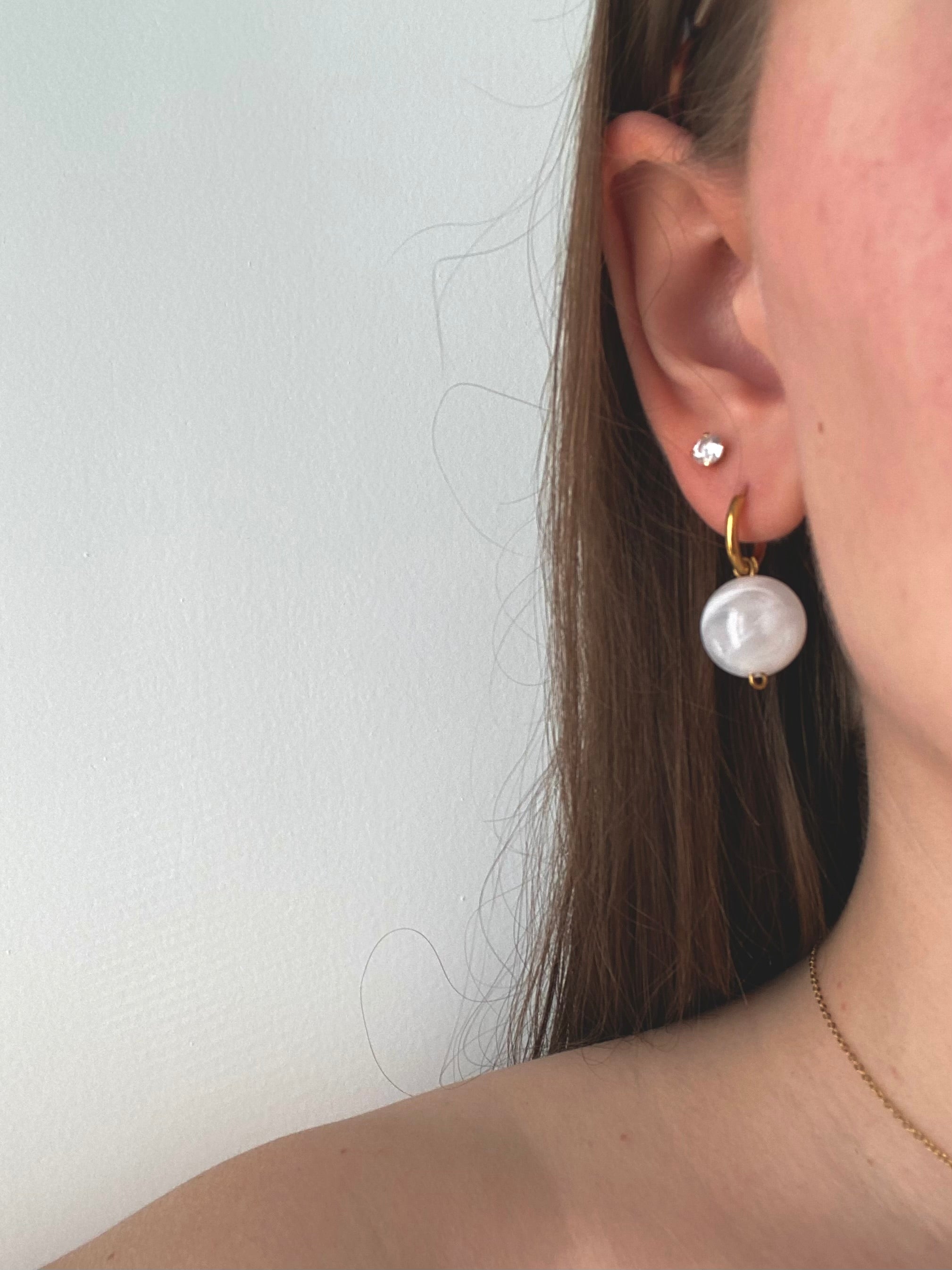 Boucles d’oreilles Alexia - blanc