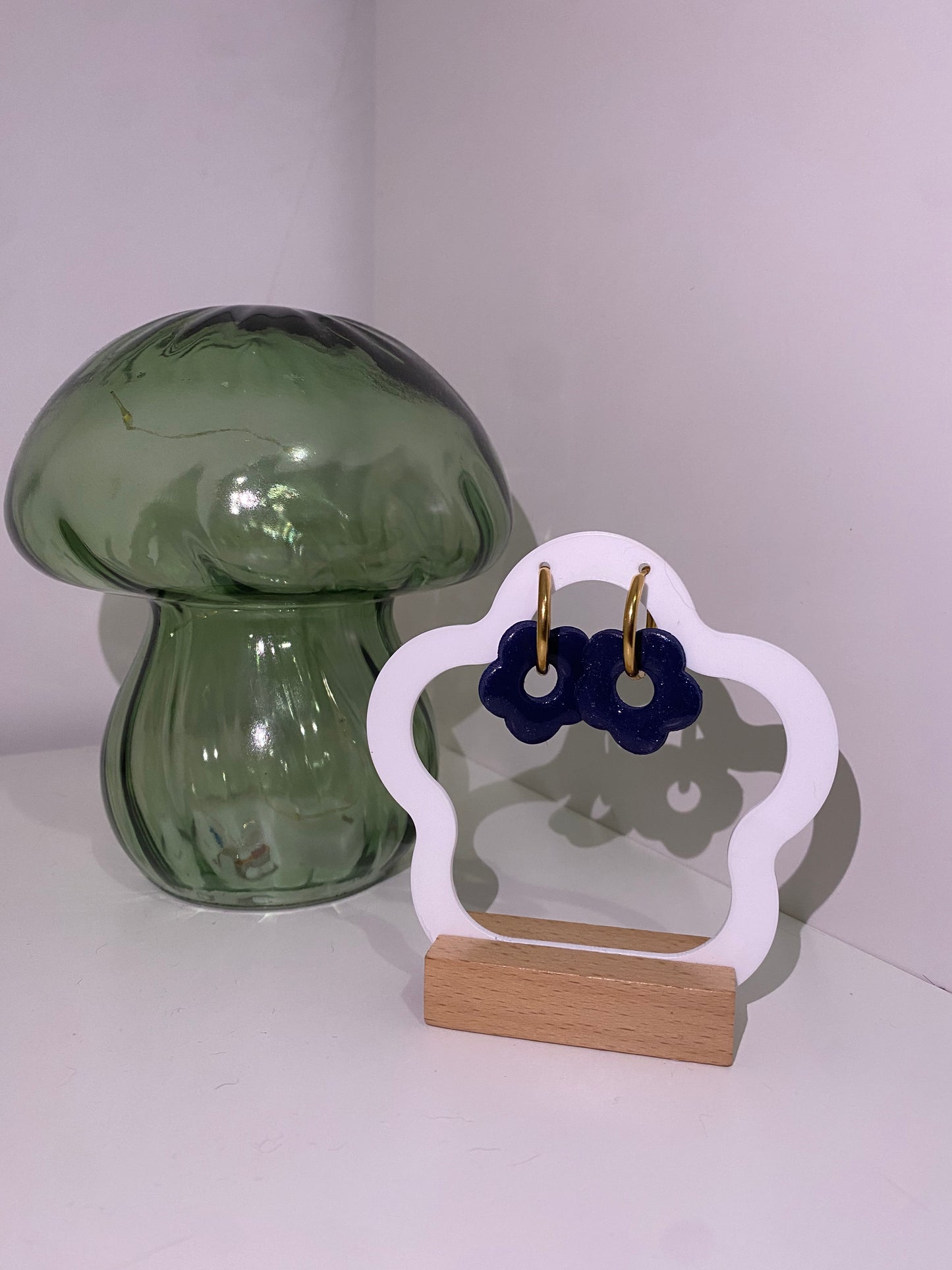 Fleurette à paillettes