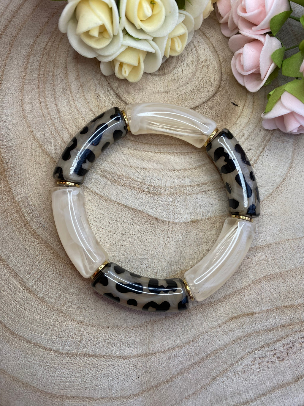 Bracelet Leeyah léopard