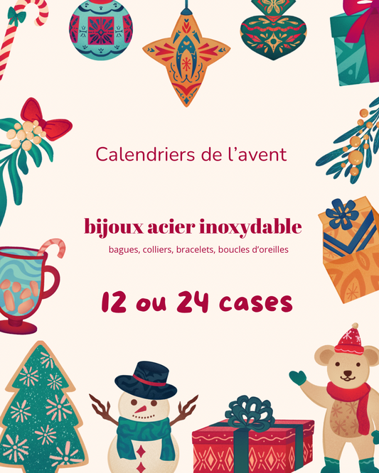 Calendriers de l’avent bijoux