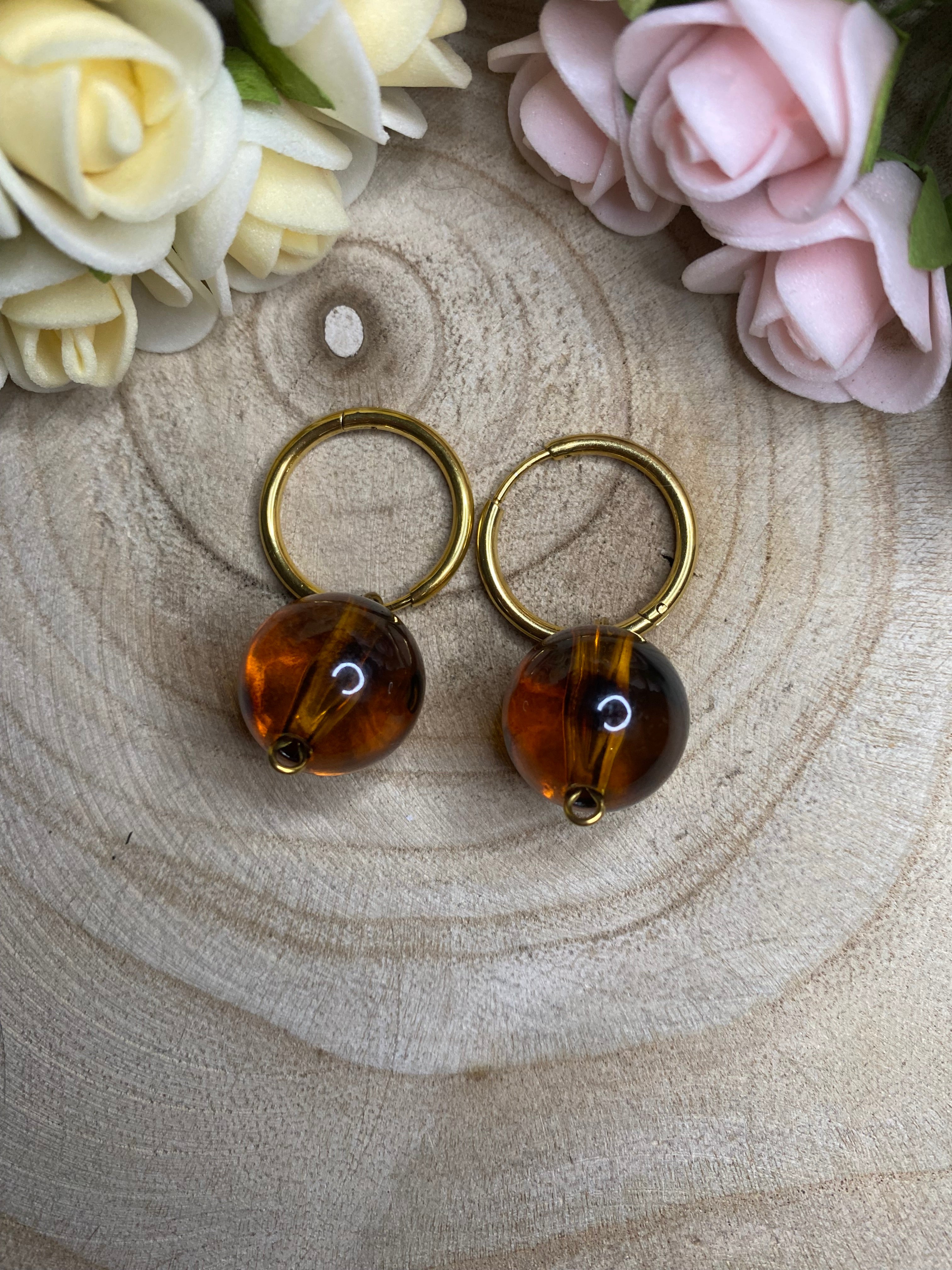 Boucles d’oreilles Alexia - léopard