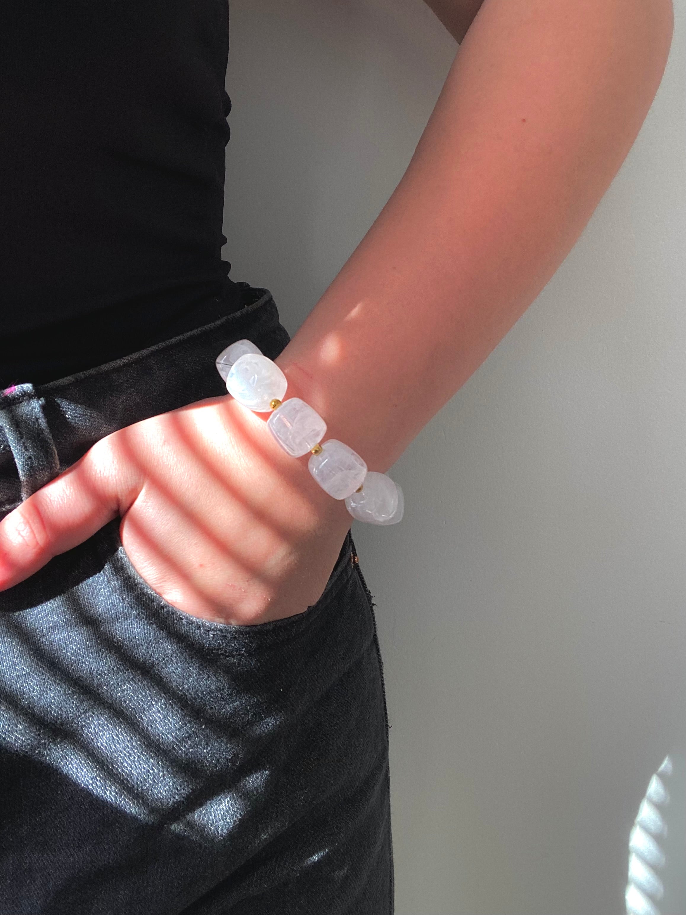 Bracelet Eugenie - blanc