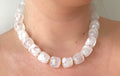 Collier Eugenie - blanc