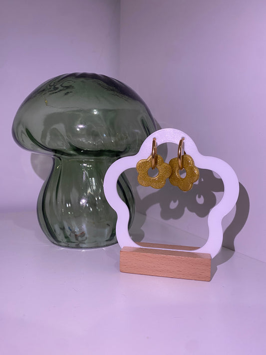 Fleurette à paillettes